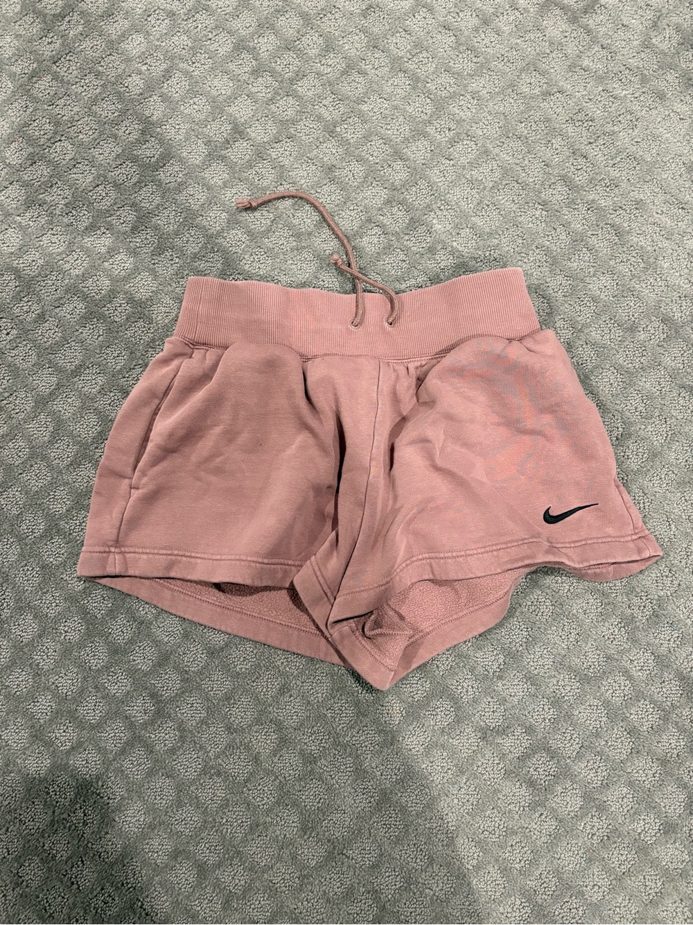 Nike Women's Dusty Rose Athletic Fleece Shorts